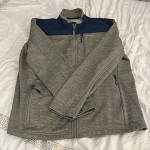 Orvis light jacket grey/blue men’s size L worn just a few times